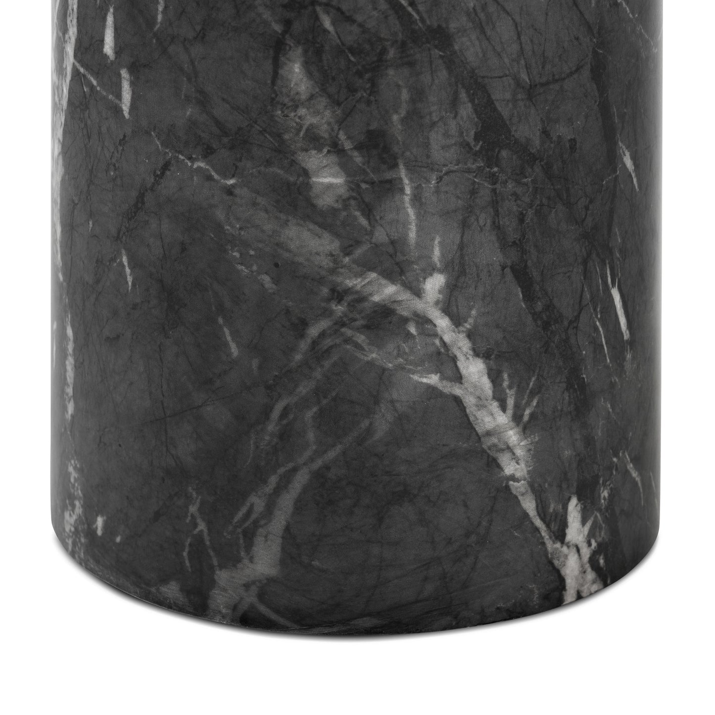 Wels End Table | Black Marble