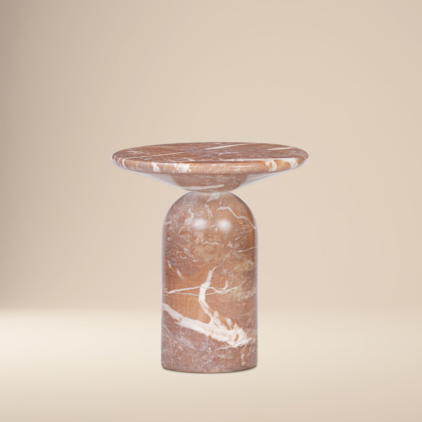 Wels End Table | Jasper Red