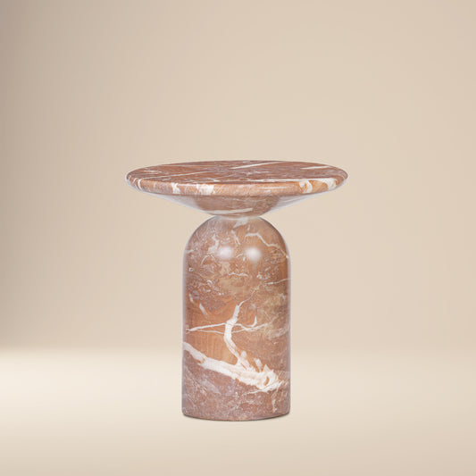 Wels End Table | Jasper Red