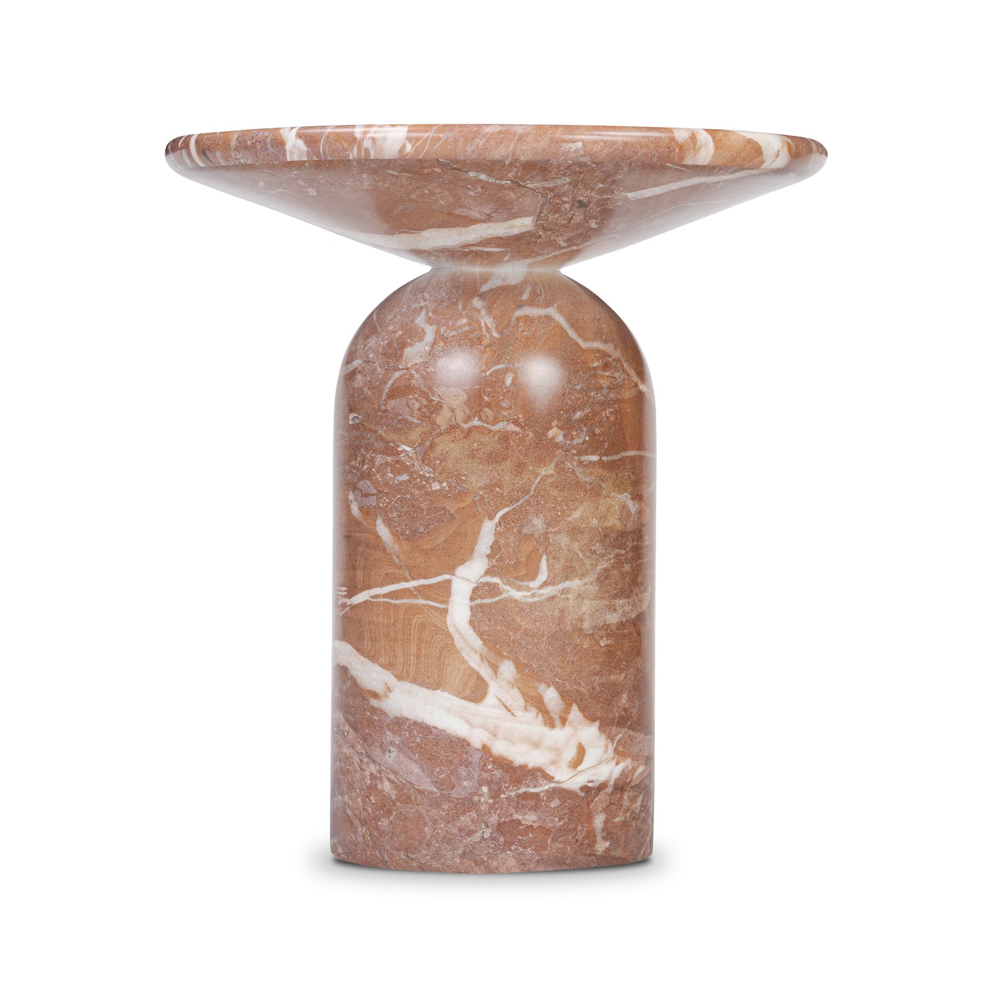 Wels End Table | Jasper Red