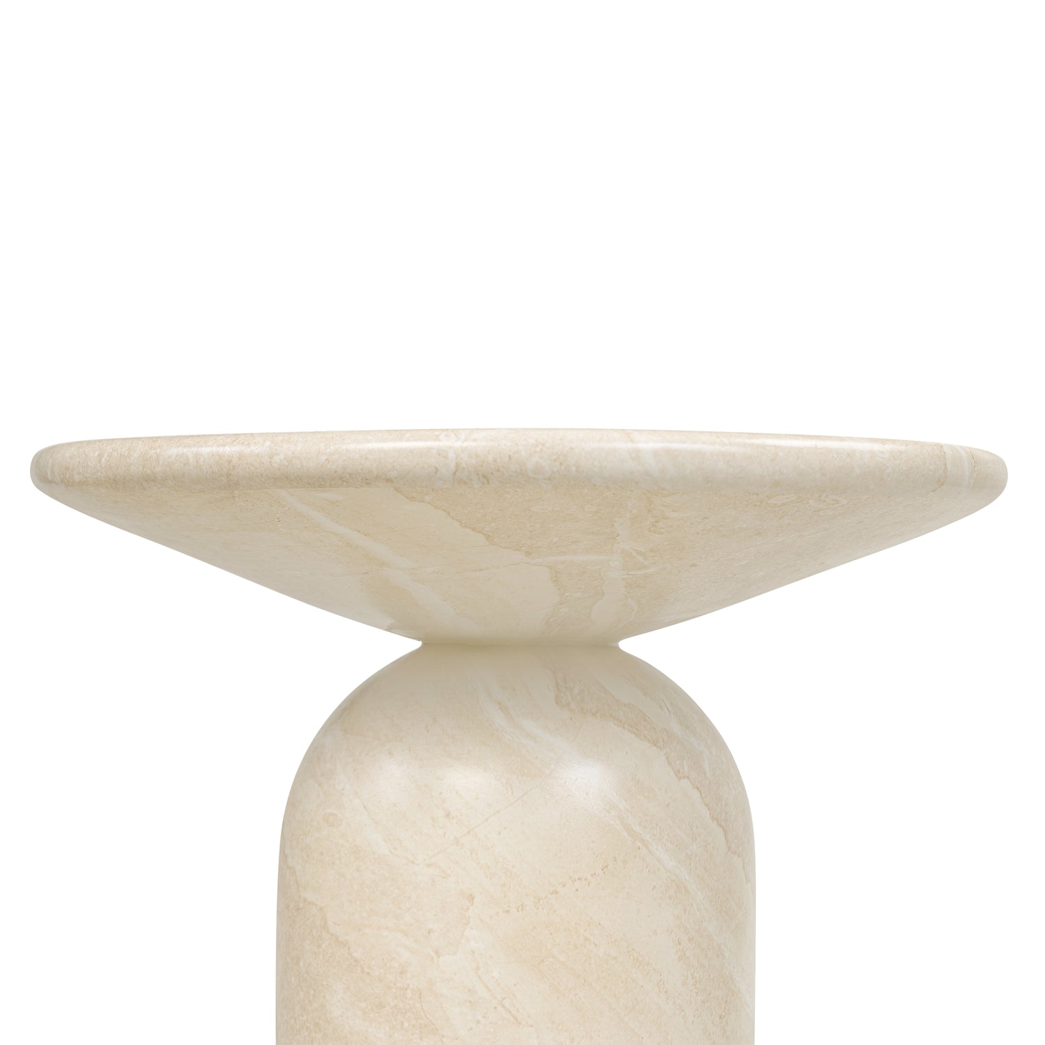 Wels End Table | Sandstone White 