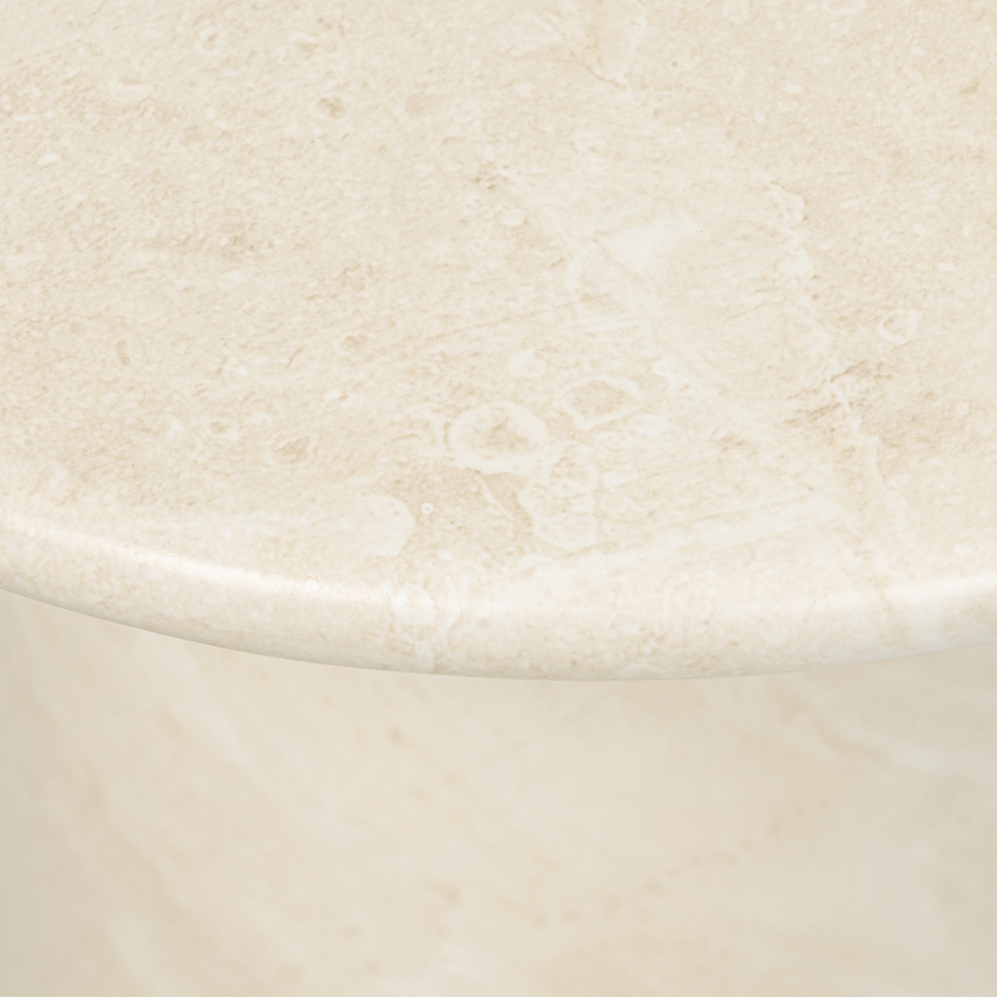 Wels End Table | Sandstone White