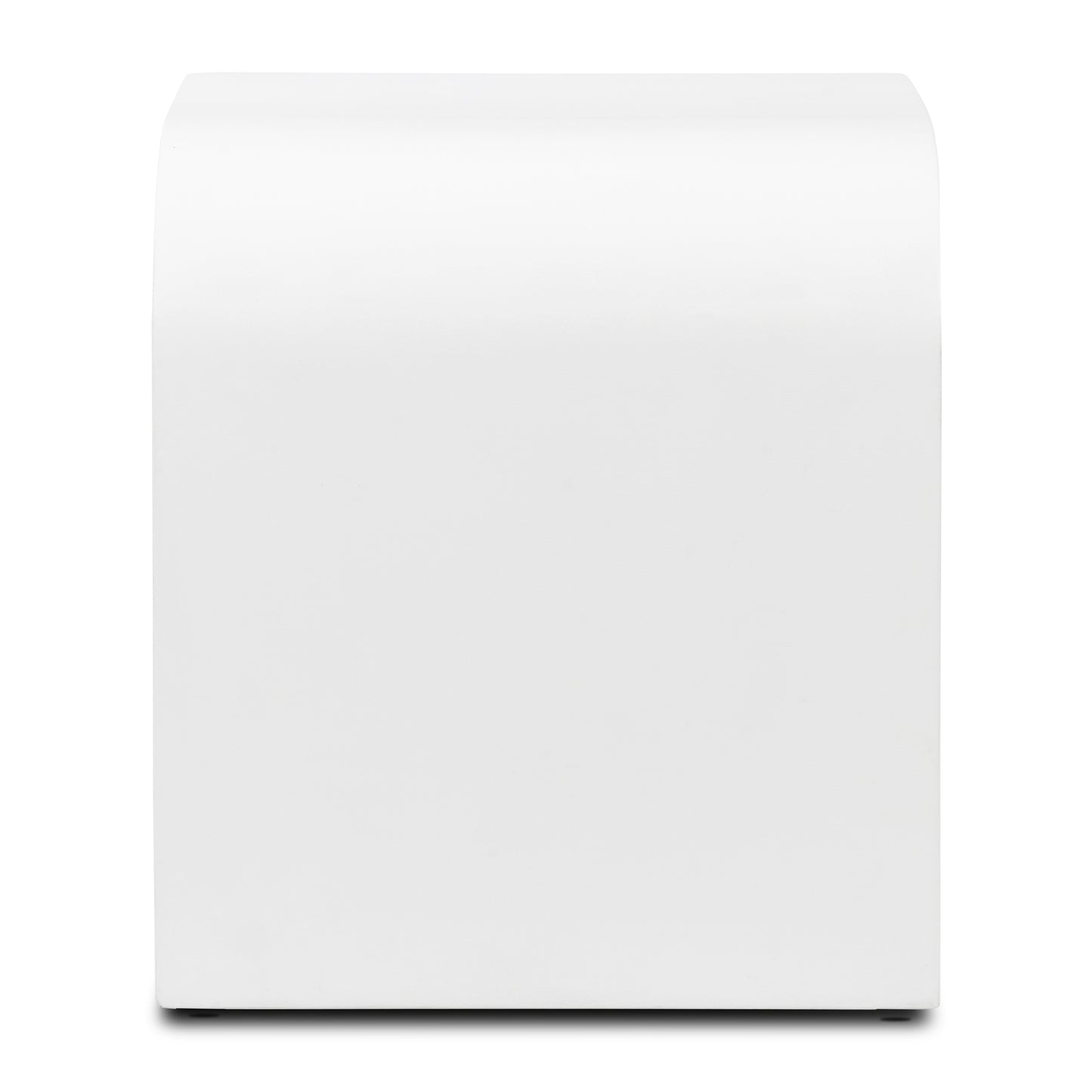 Naples Horseshoe Side Table | Ivory Concrete