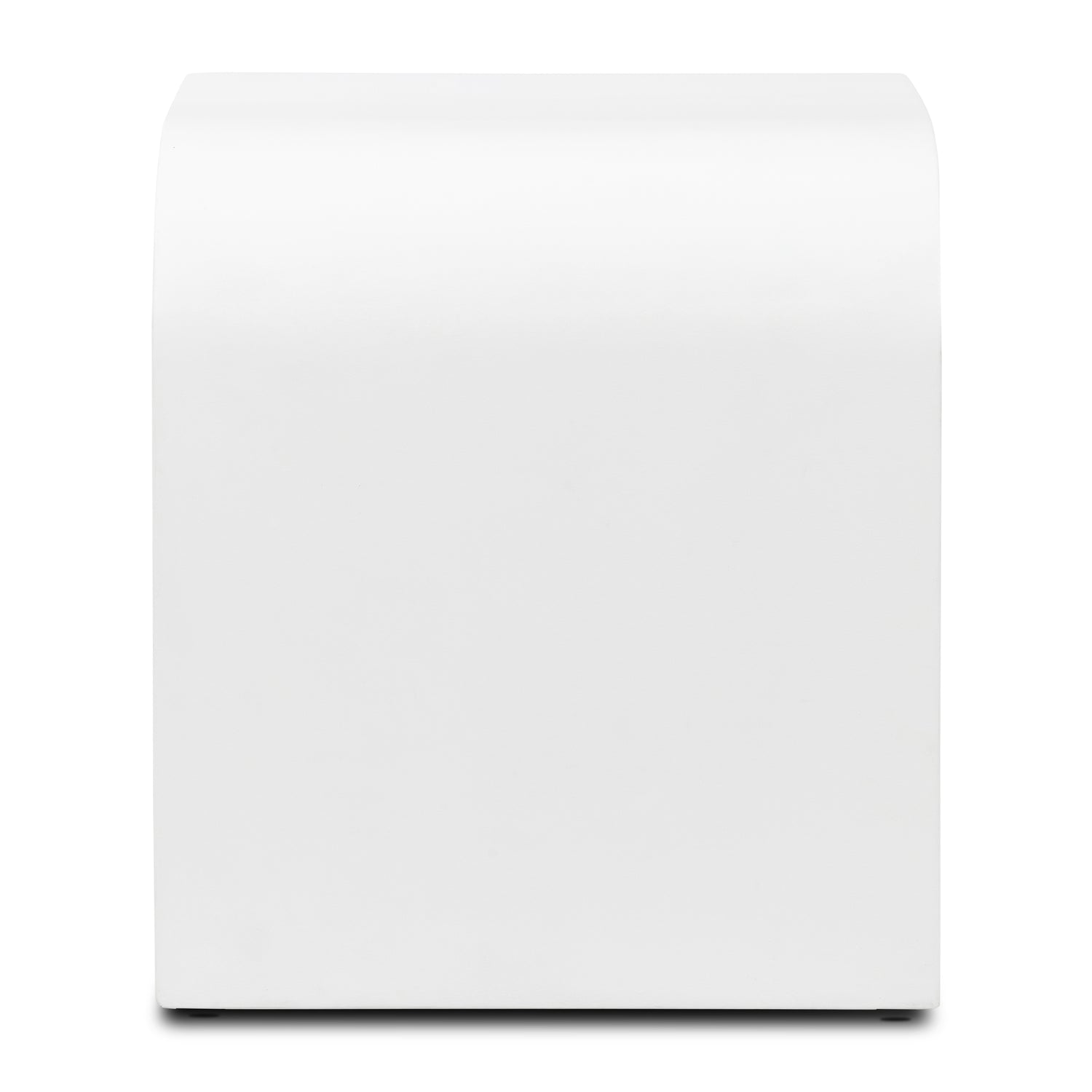 Naples Horseshoe Side Table | Ivory Concrete 