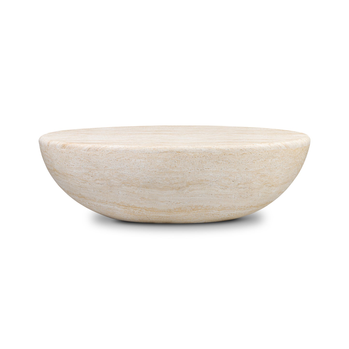 Trevi Oval Coffee Table | Travertine