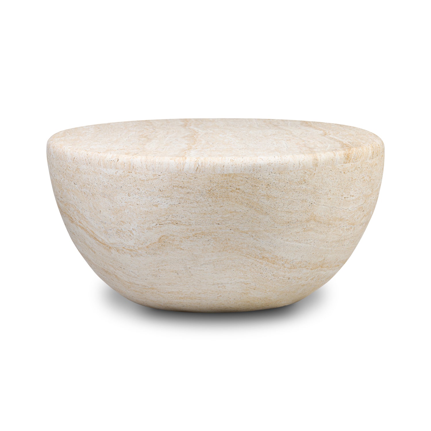 Trevi Oval Coffee Table | Travertine 