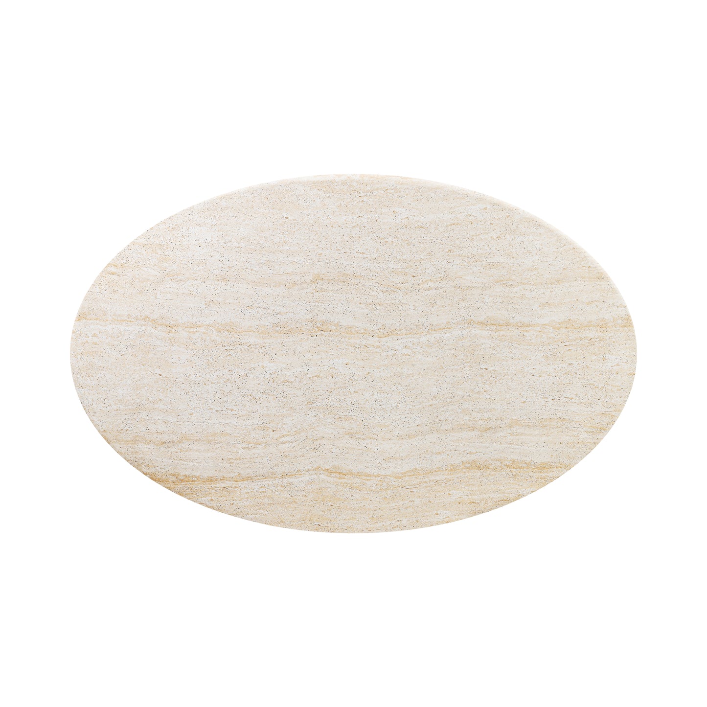 Trevi Oval Coffee Table | Travertine