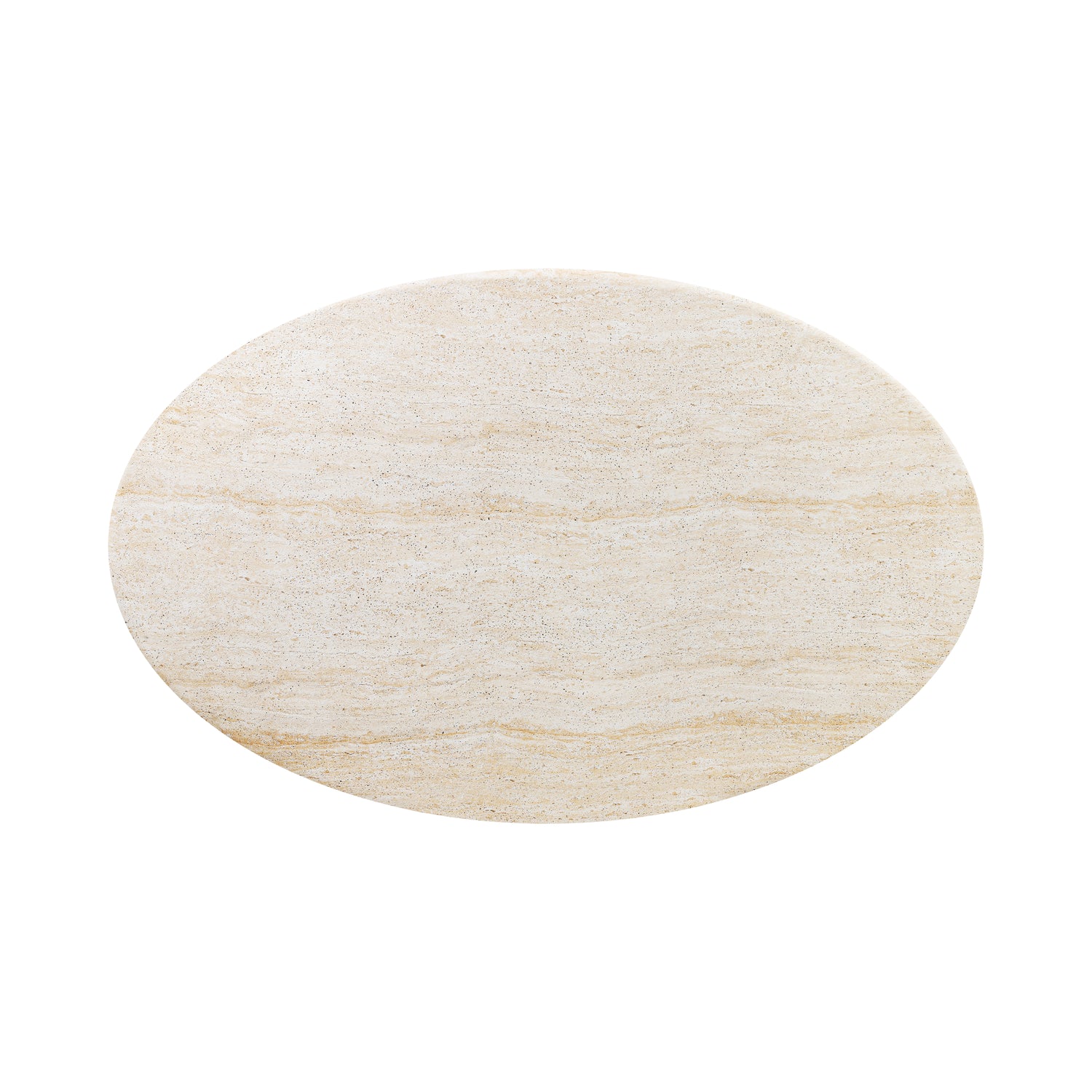 Trevi Oval Coffee Table | Travertine 