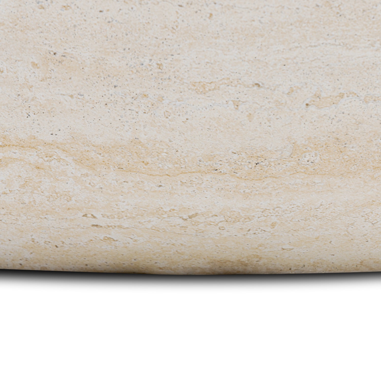 Trevi Oval Coffee Table | Travertine 