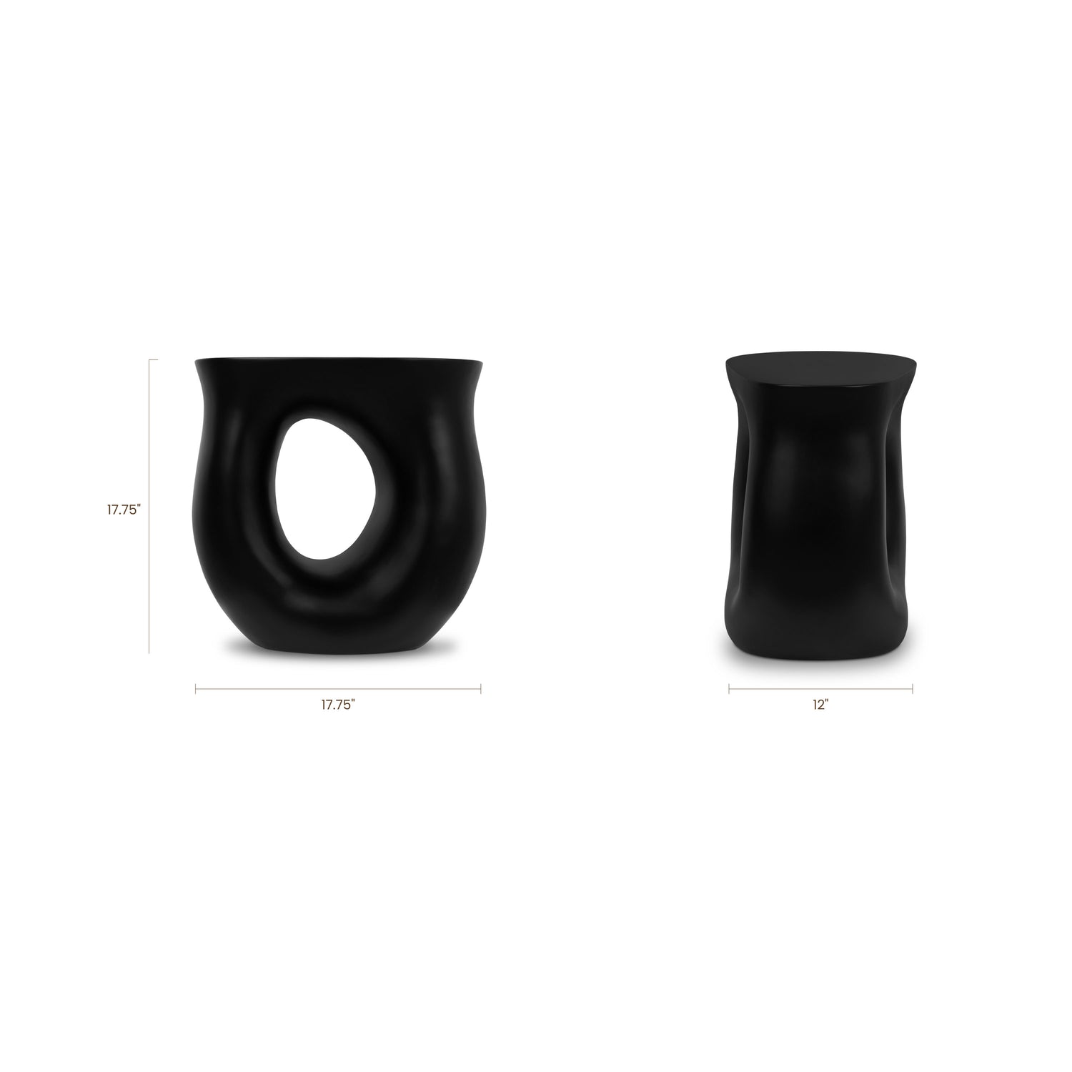 Minori Side Table | Black 