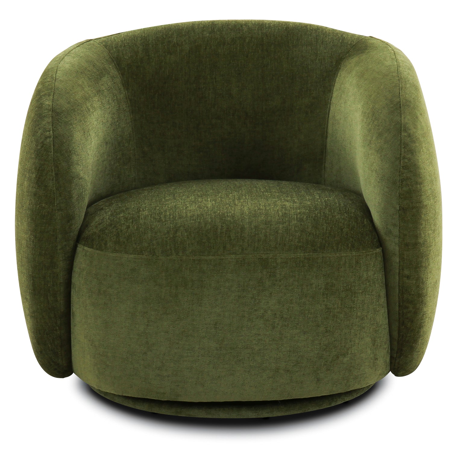 Poole Swivel Lounge Chair | Distressed Green 