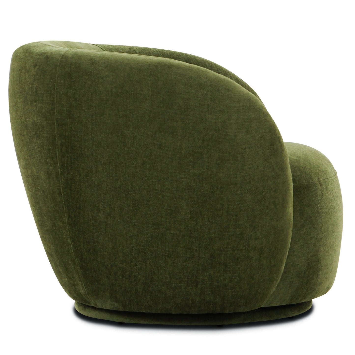 Poole Swivel Lounge Chair | Distressed Green