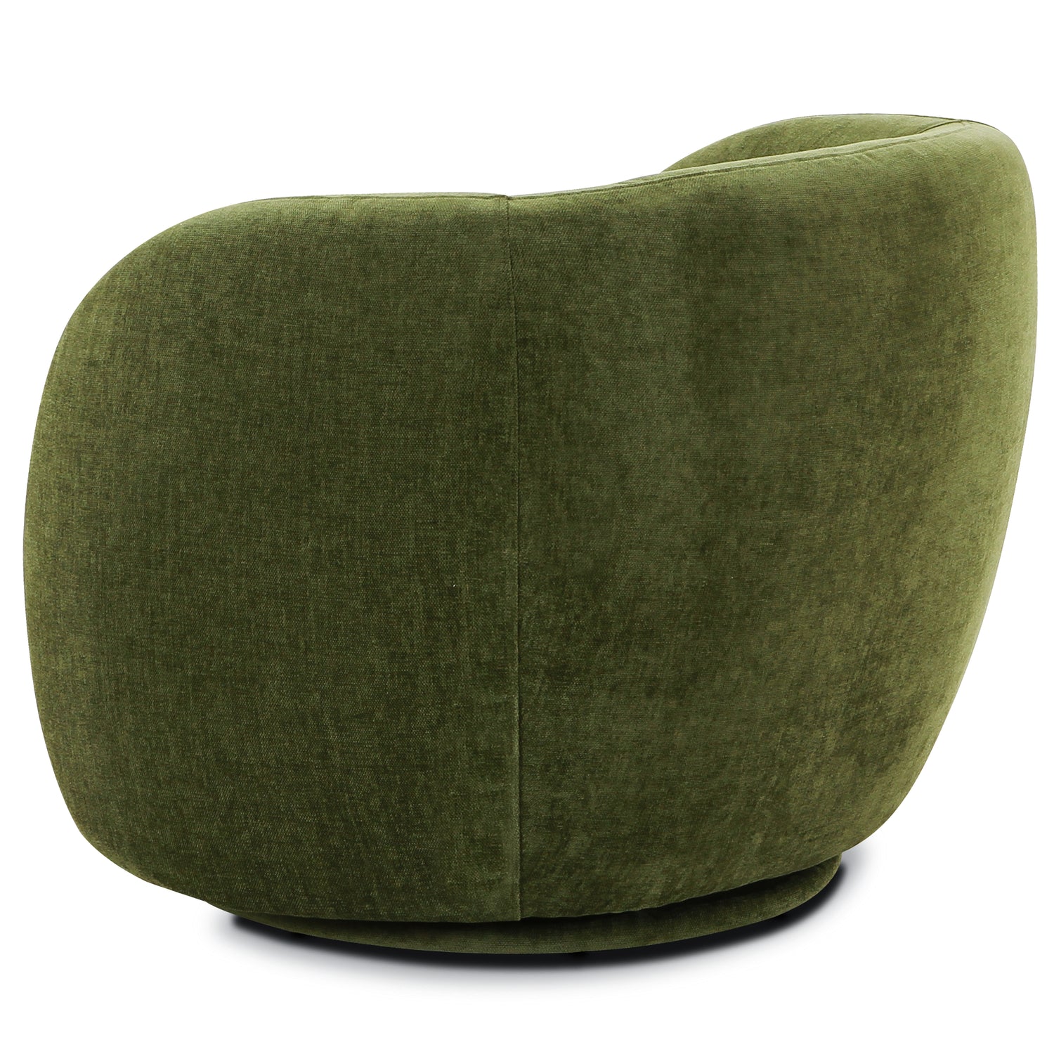 Poole Swivel Lounge Chair | Distressed Green 