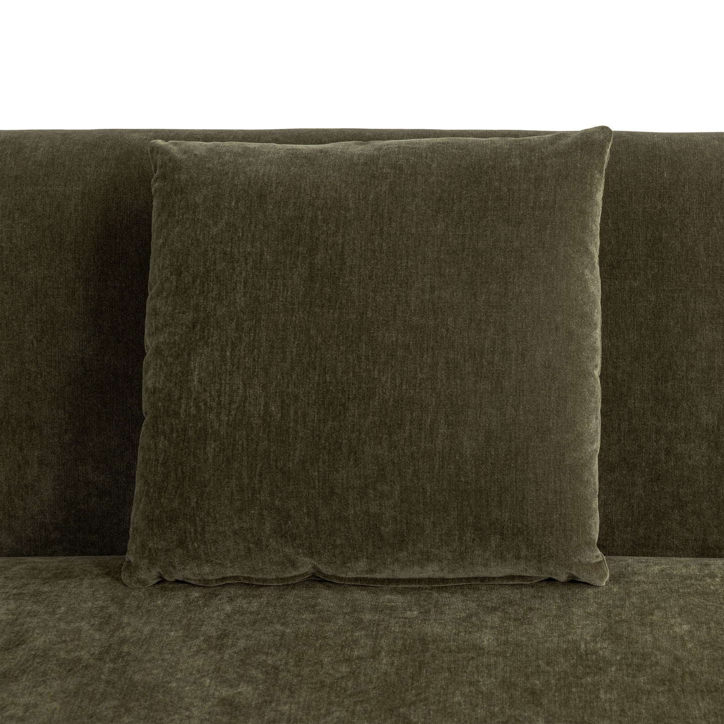 Arles 126" Left-Facing Bumper Chaise Sectional | Lume Green