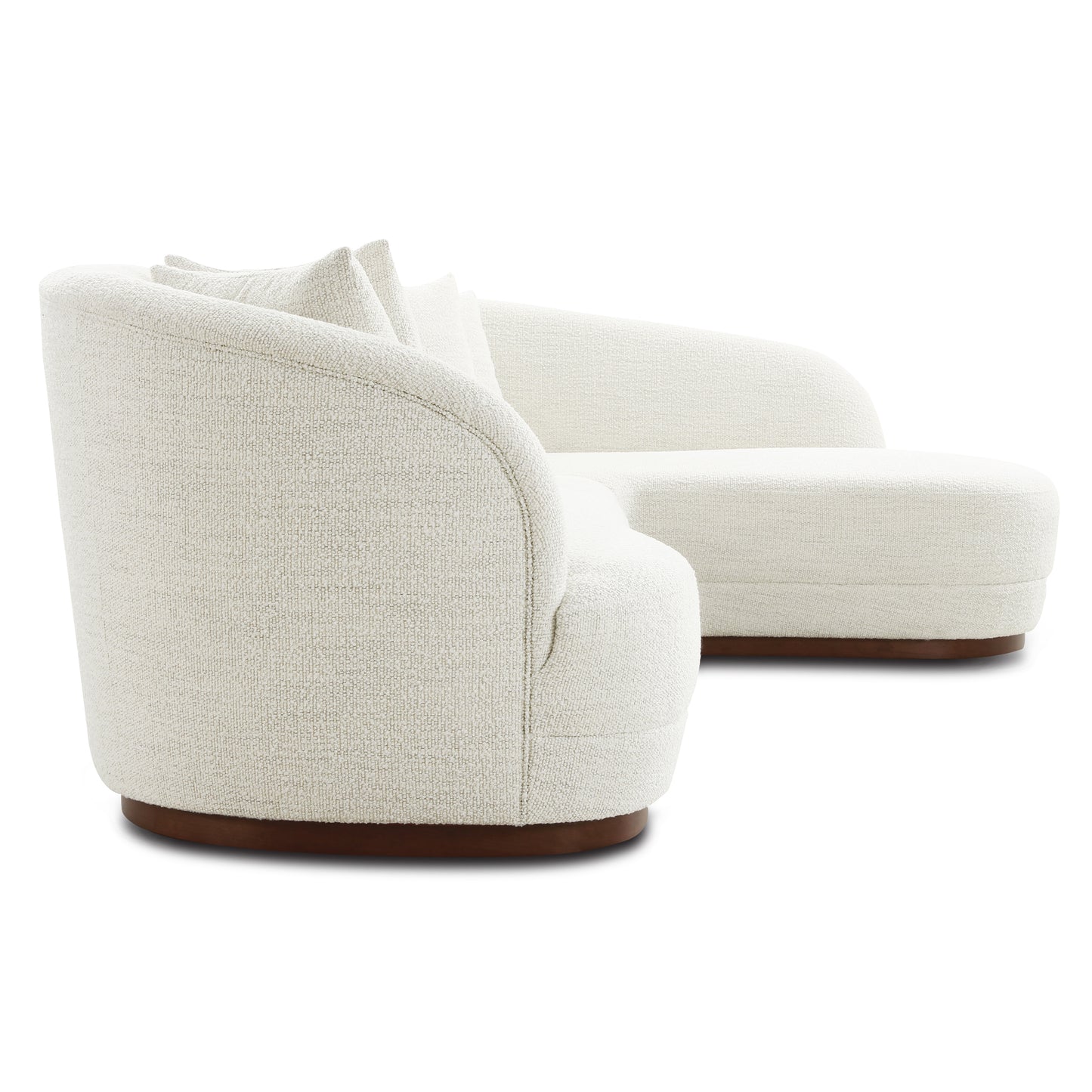 Arles Right-Facing Sectional | Cloud White
