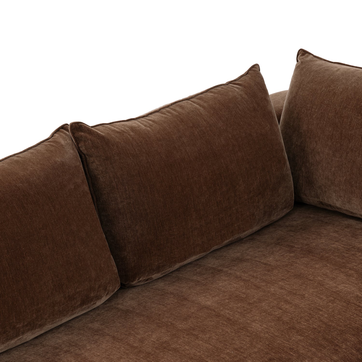Marcel Left-Facing Corner Sectional | Bronzer Brown 