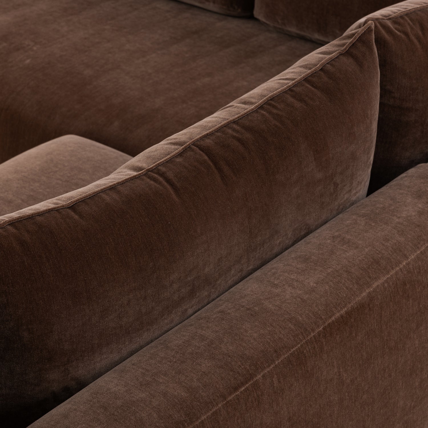 Marcel Left-Facing Corner Sectional | Bronzer Brown 