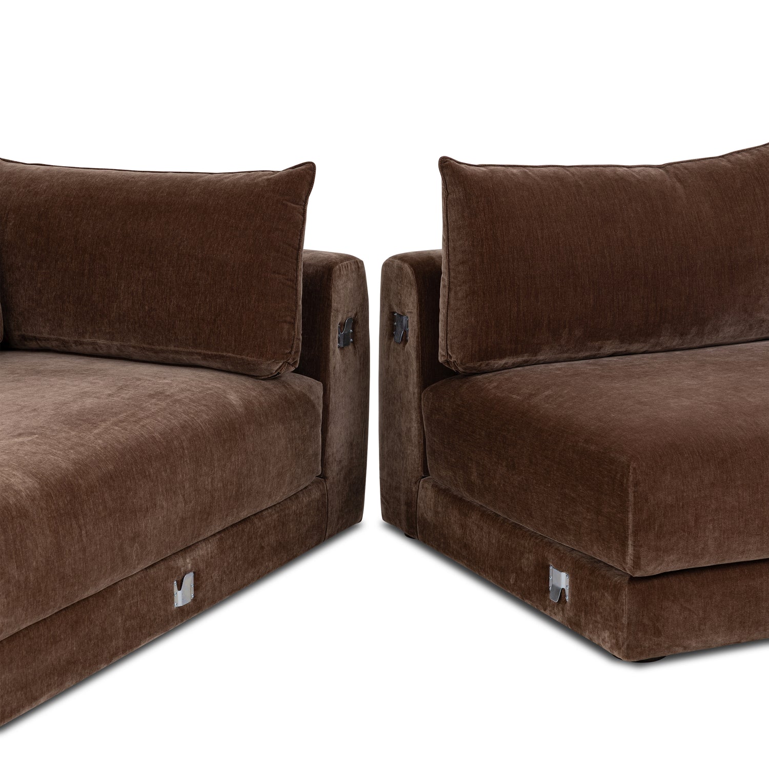 Marcel Left-Facing Corner Sectional | Bronzer Brown 