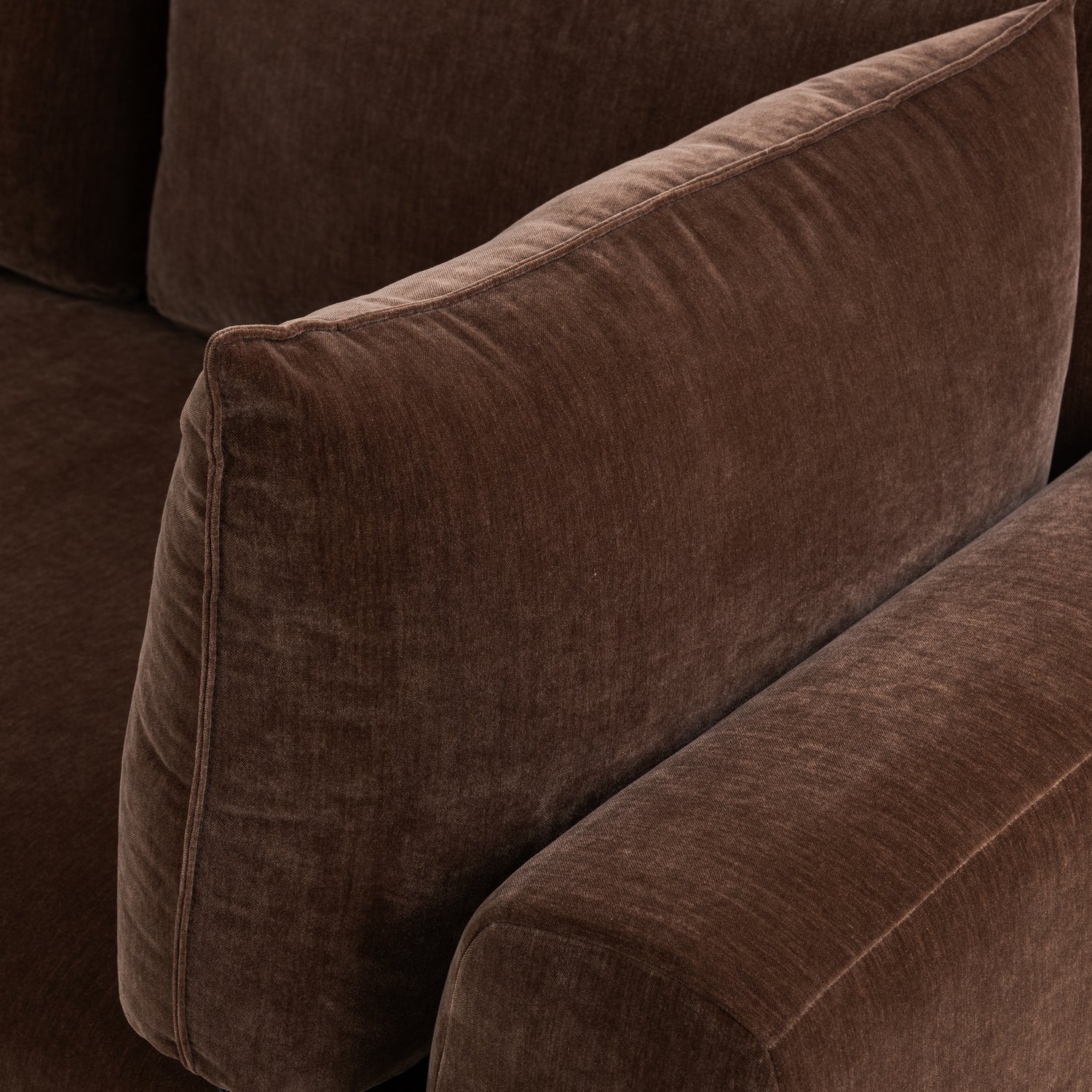 Marcel Left-Facing Corner Sectional | Bronzer Brown 