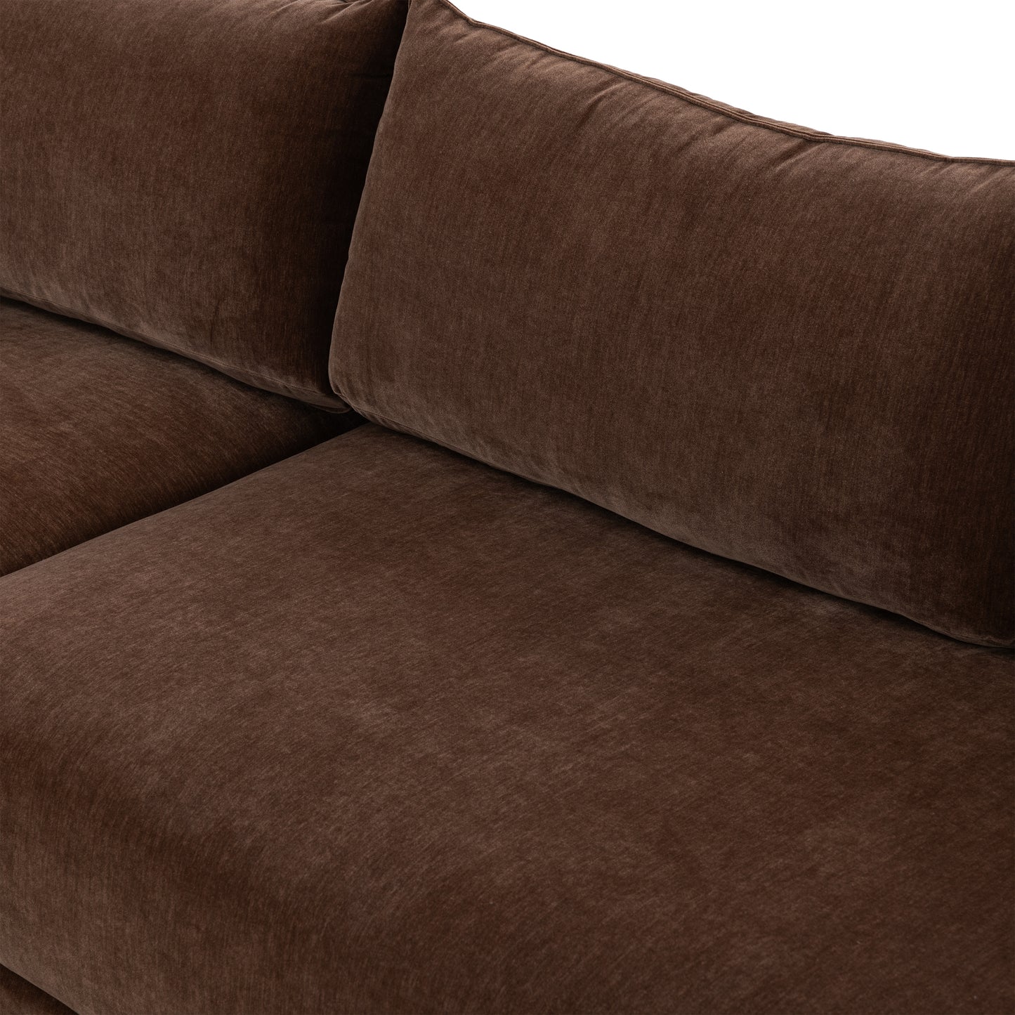 Marcel Left-Facing Corner Sectional | Bronzer Brown