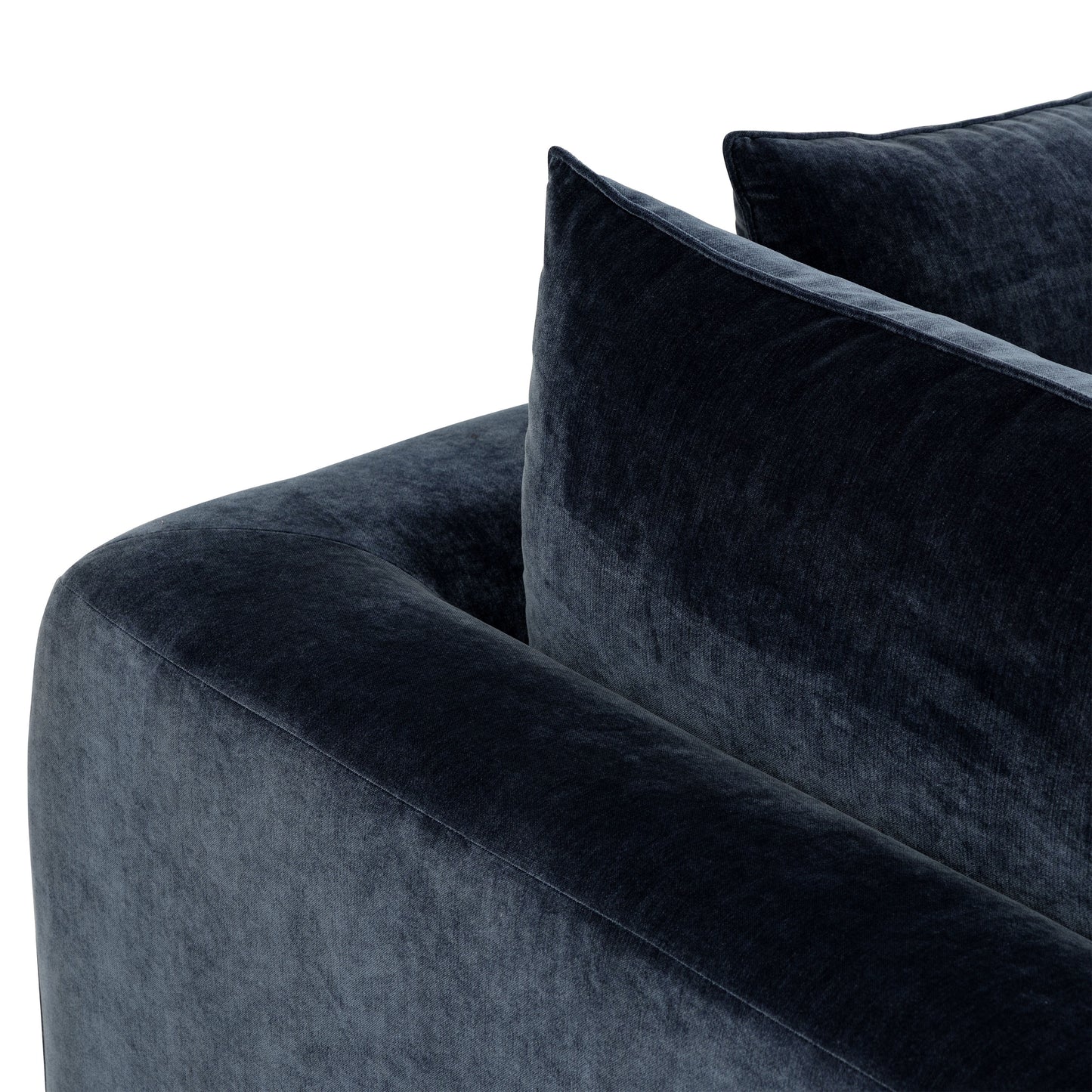 Marcel Left-Facing Corner Sectional | Mystic Blue