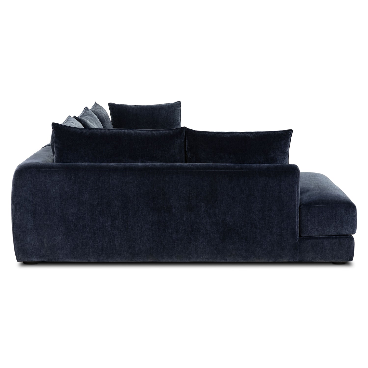 Marcel Left-Facing Corner Sectional | Mystic Blue 