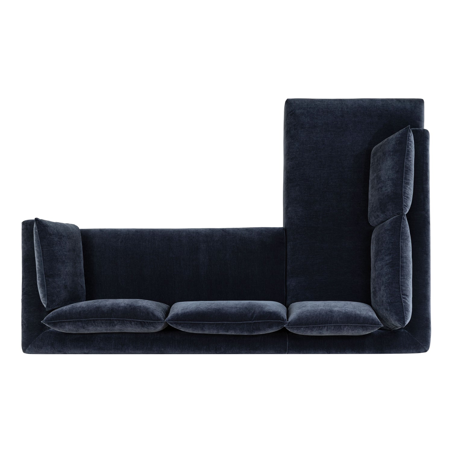 Marcel Left-Facing Corner Sectional | Mystic Blue 