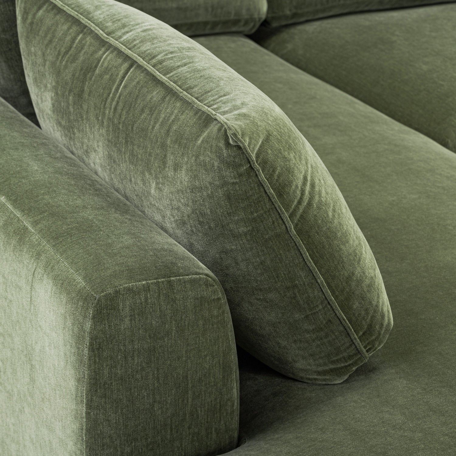 Marcel Left-Facing Corner Sectional | Sagano Green 
