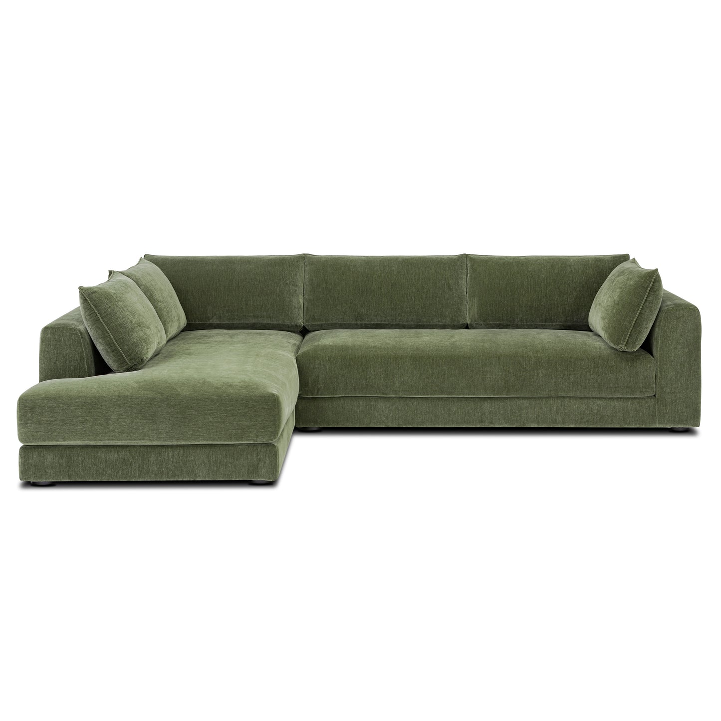 Marcel Left-Facing Corner Sectional | Sagano Green