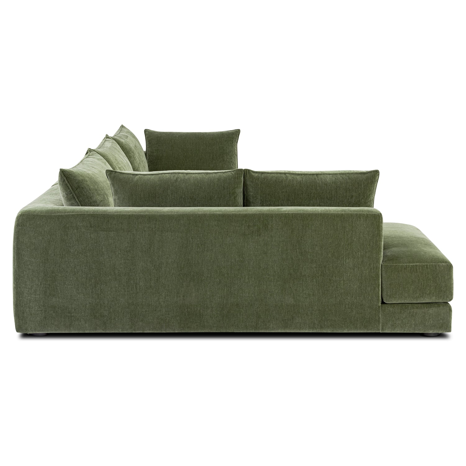 Marcel Left-Facing Corner Sectional | Sagano Green 