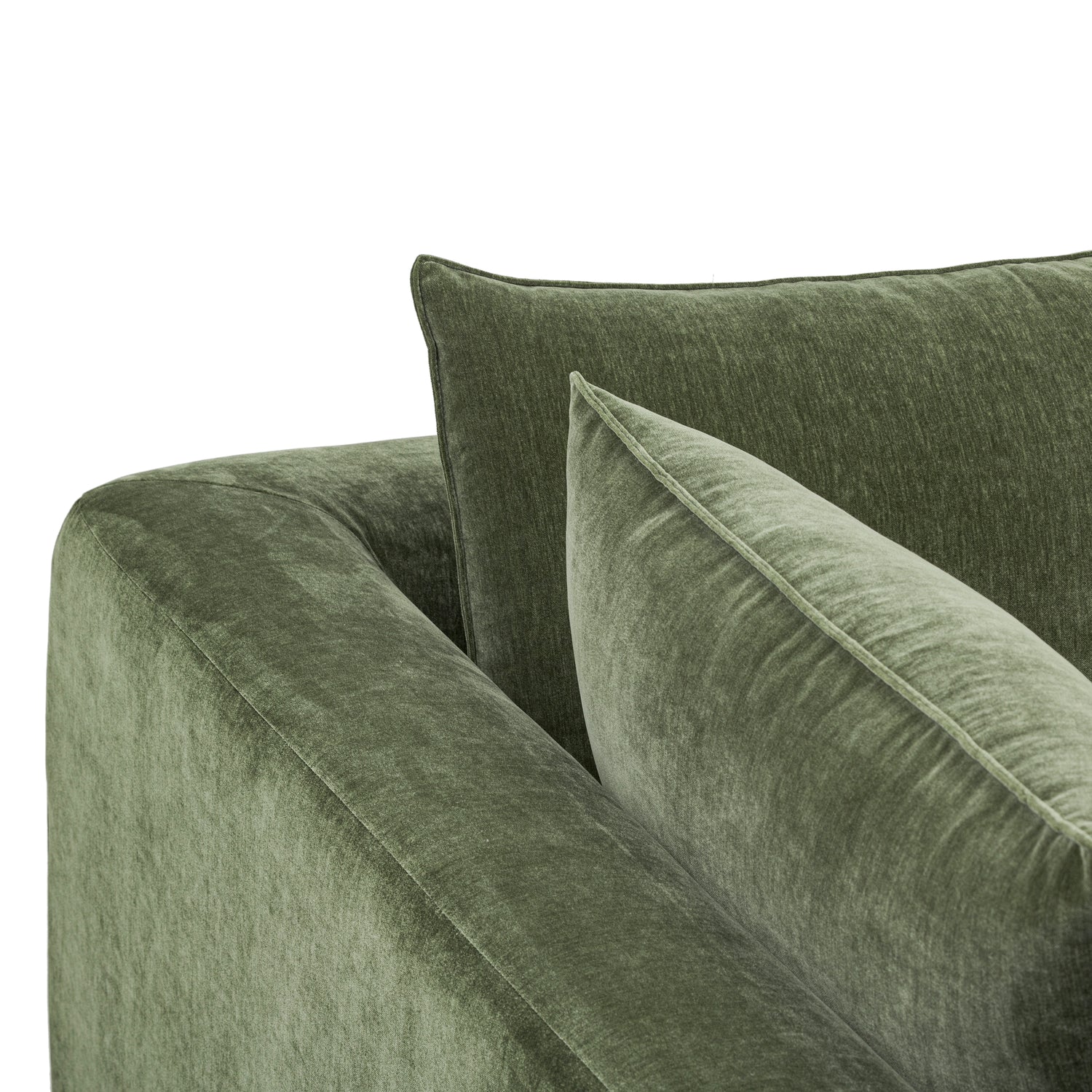 Marcel Left-Facing Corner Sectional | Sagano Green 
