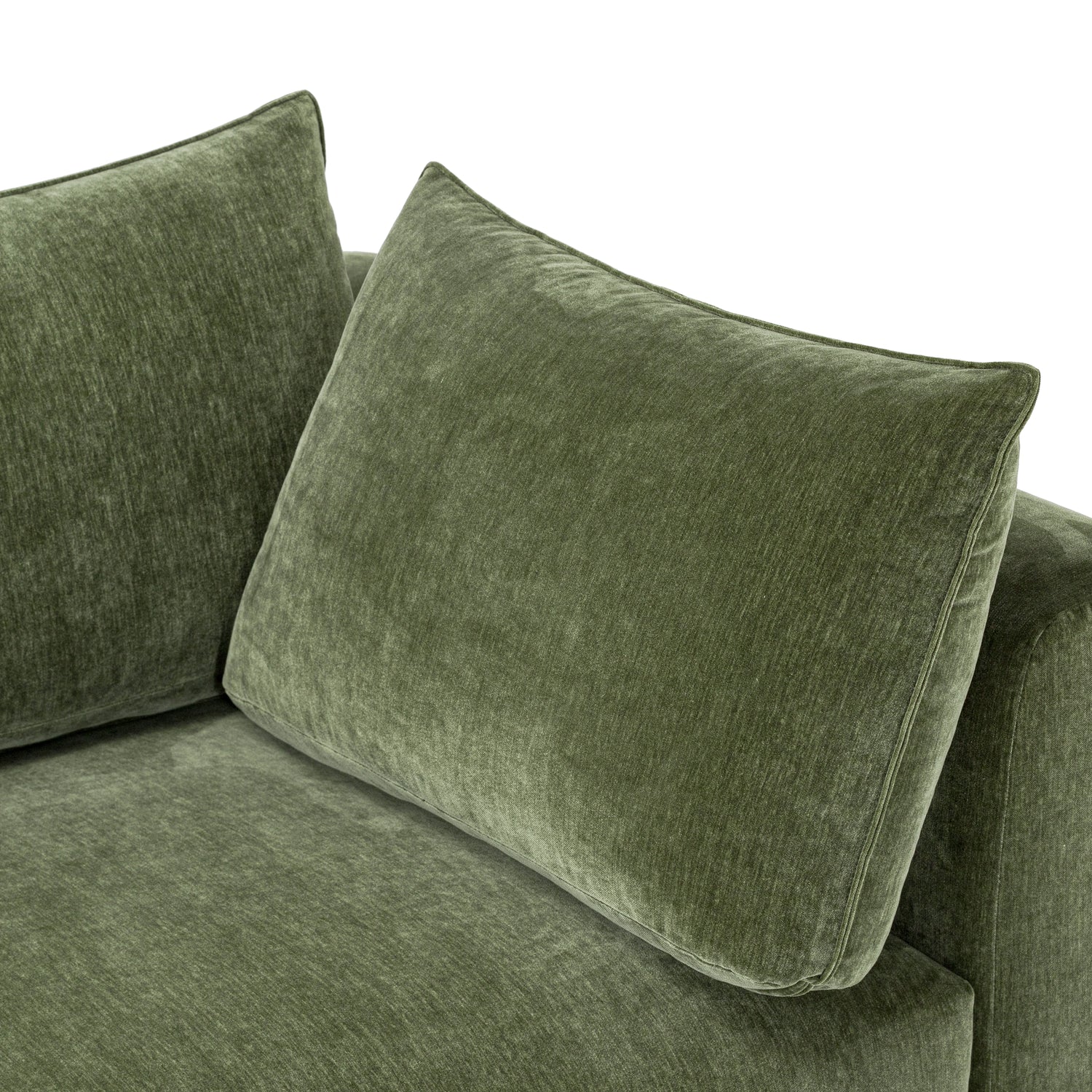 Marcel Left-Facing Corner Sectional | Sagano Green 