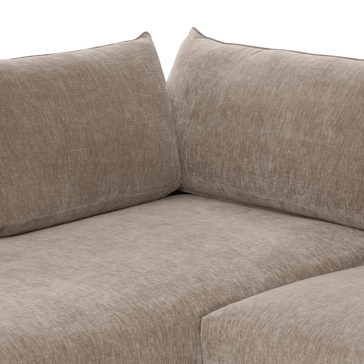 Marcel Left-Facing Corner Sectional | Taupe Brown