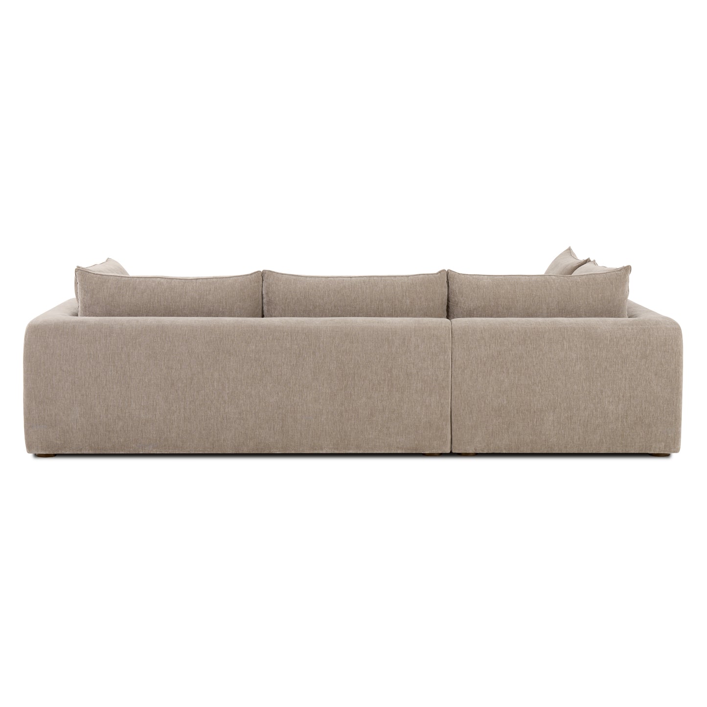 Marcel Left-Facing Corner Sectional | Taupe Brown