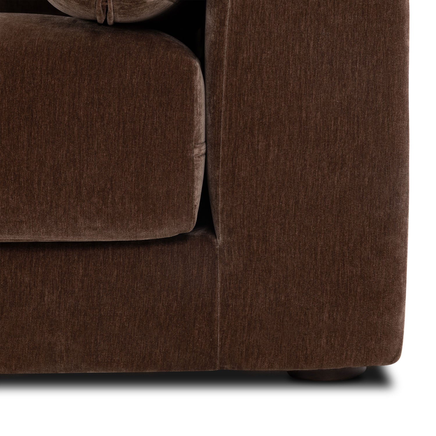 Marcel Left-Facing Corner Sectional | Bronzer Brown 