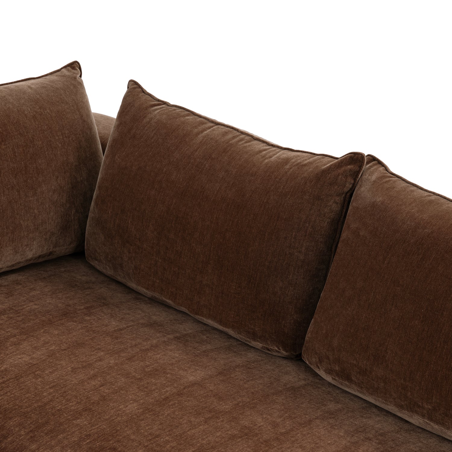 Marcel Right-Facing Corner Sectional | Bronzer Brown 