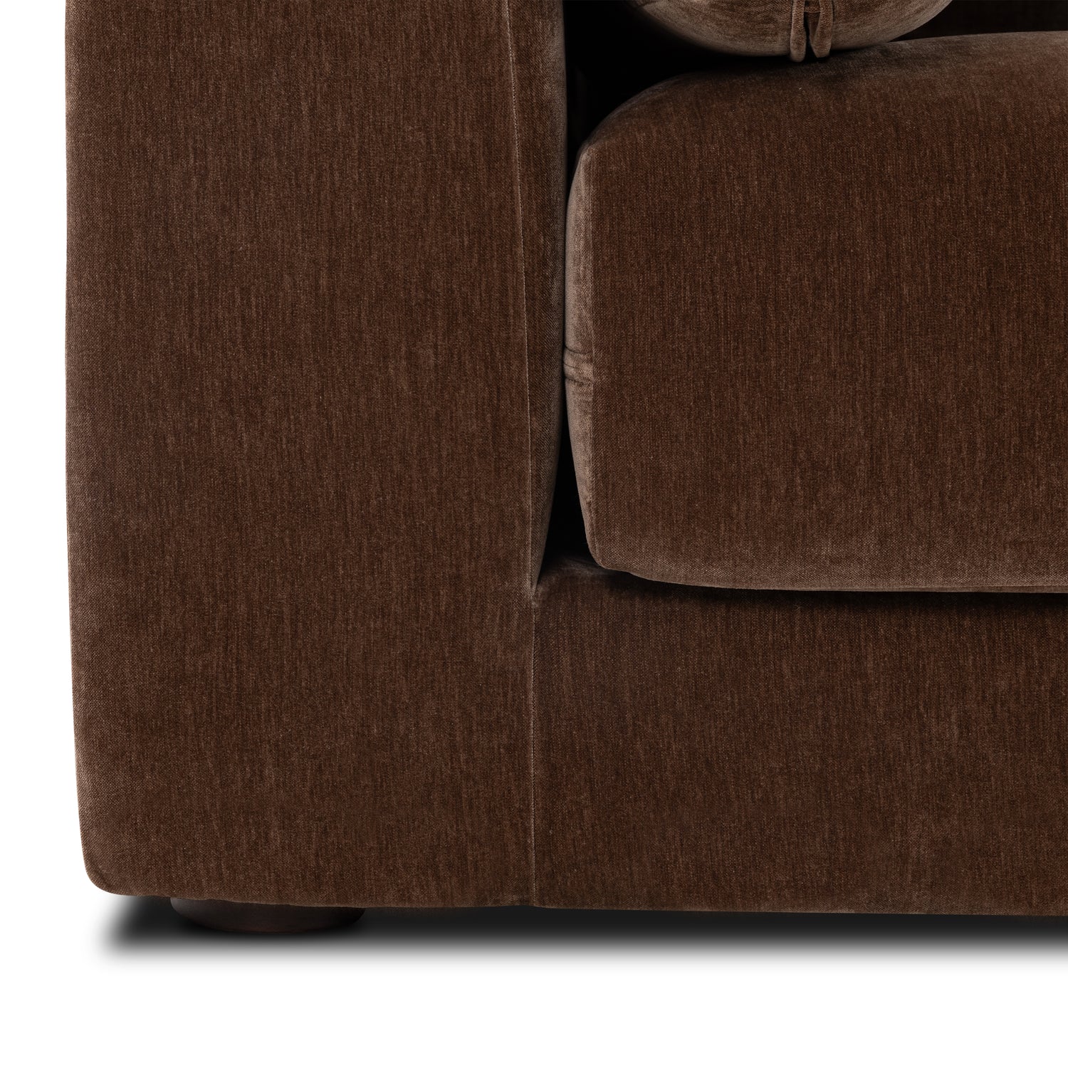 Marcel Right-Facing Corner Sectional | Bronzer Brown 