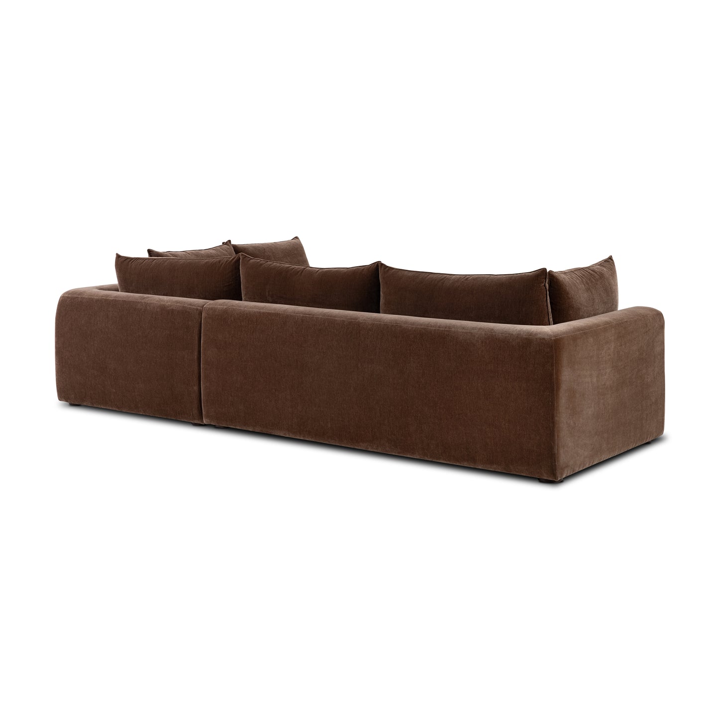 Marcel Right-Facing Corner Sectional | Bronzer Brown
