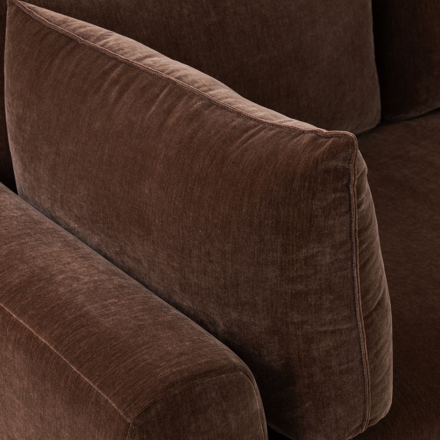 Marcel Right-Facing Corner Sectional | Bronzer Brown 