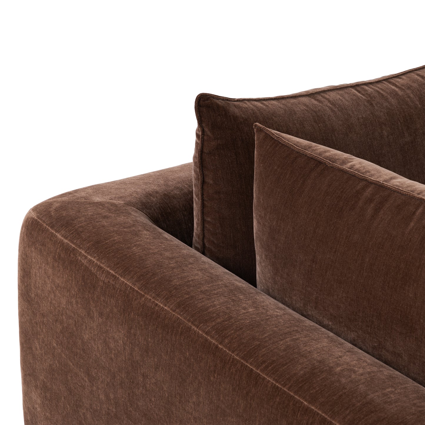 Marcel Right-Facing Corner Sectional | Bronzer Brown