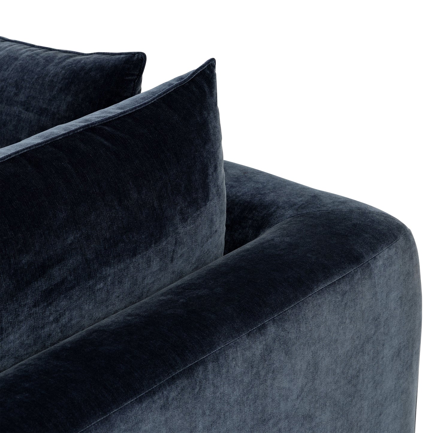 Marcel Right-Facing Corner Sectional | Mystic Blue