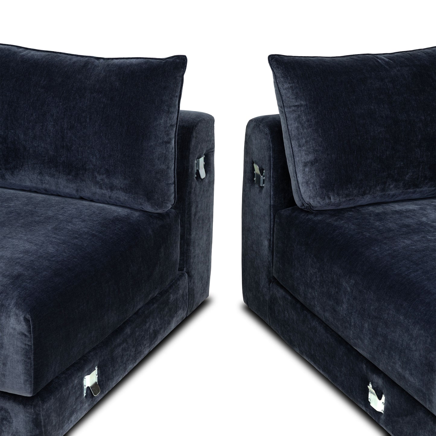 Marcel Right-Facing Corner Sectional | Mystic Blue