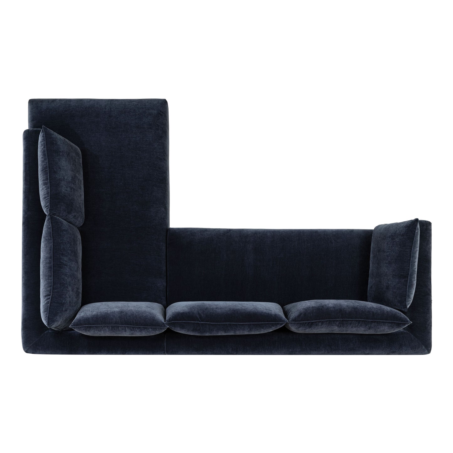 Marcel Right-Facing Corner Sectional | Mystic Blue