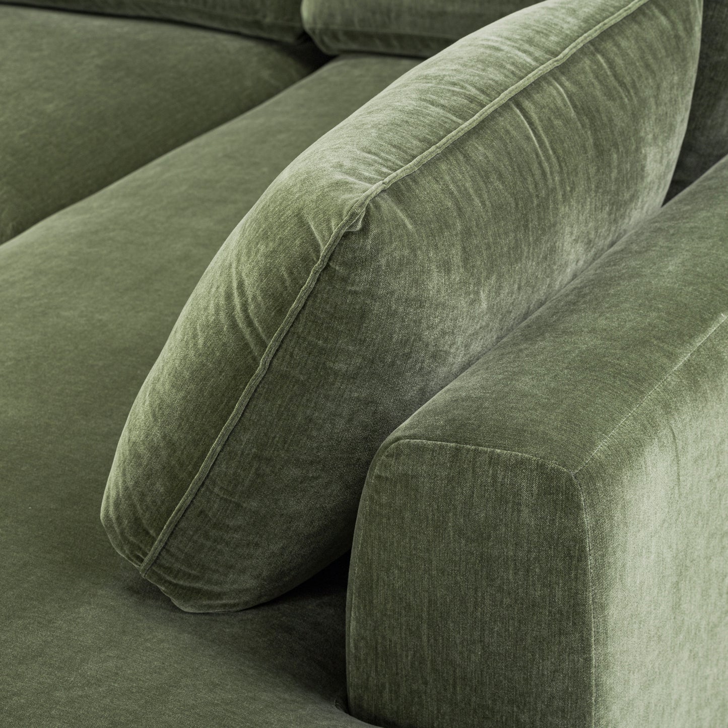Marcel Right-Facing Corner Sectional | Sagano Green