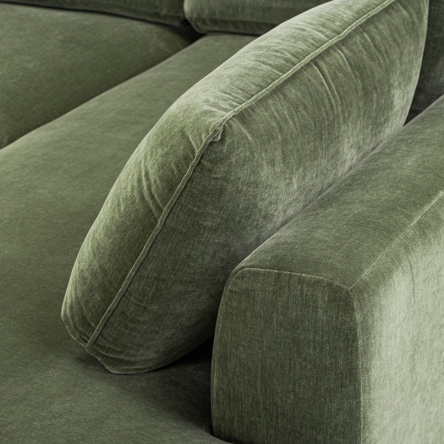 Marcel Right-Facing Corner Sectional | Sagano Green 