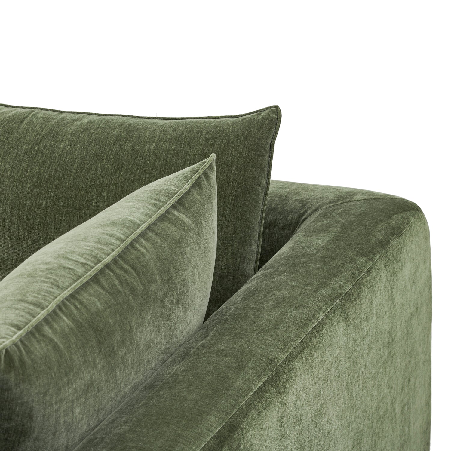Marcel Right-Facing Corner Sectional | Sagano Green 
