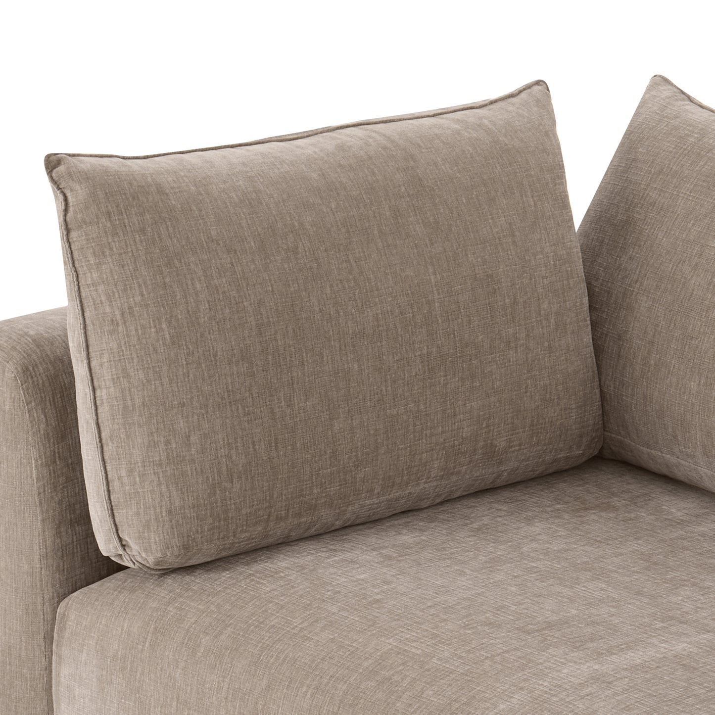 Marcel Right-Facing Corner Sectional | Taupe Brown