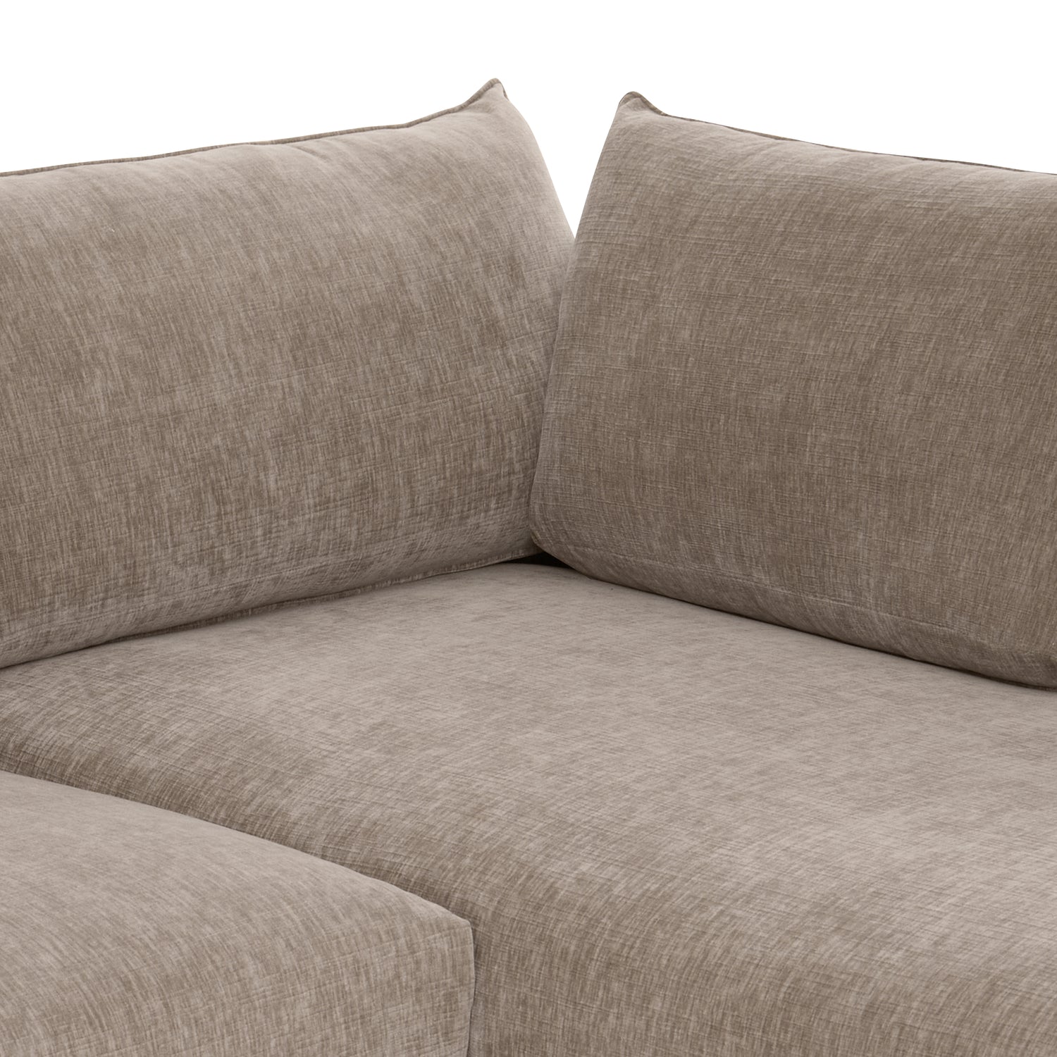 Marcel Right-Facing Corner Sectional | Taupe Brown 