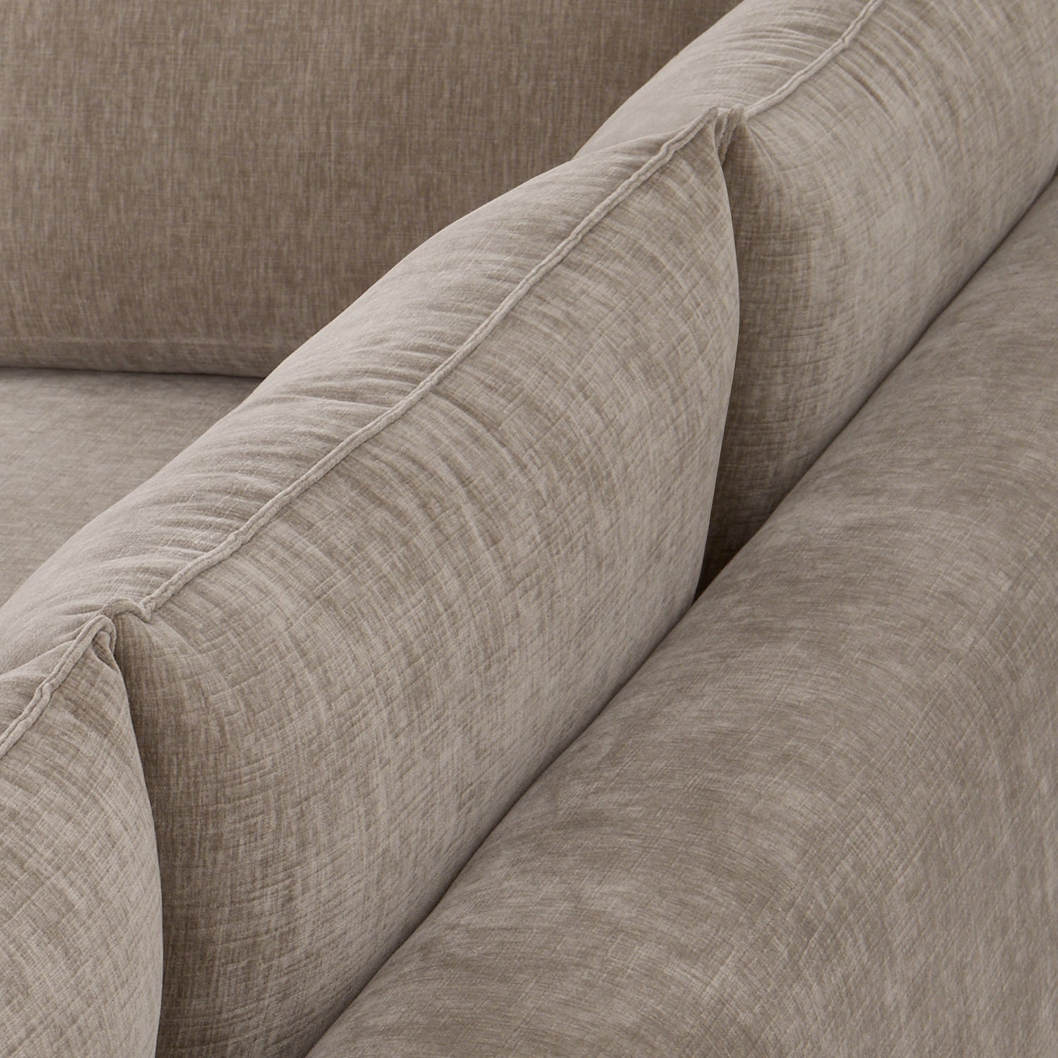 Marcel Right-Facing Corner Sectional | Taupe Brown 