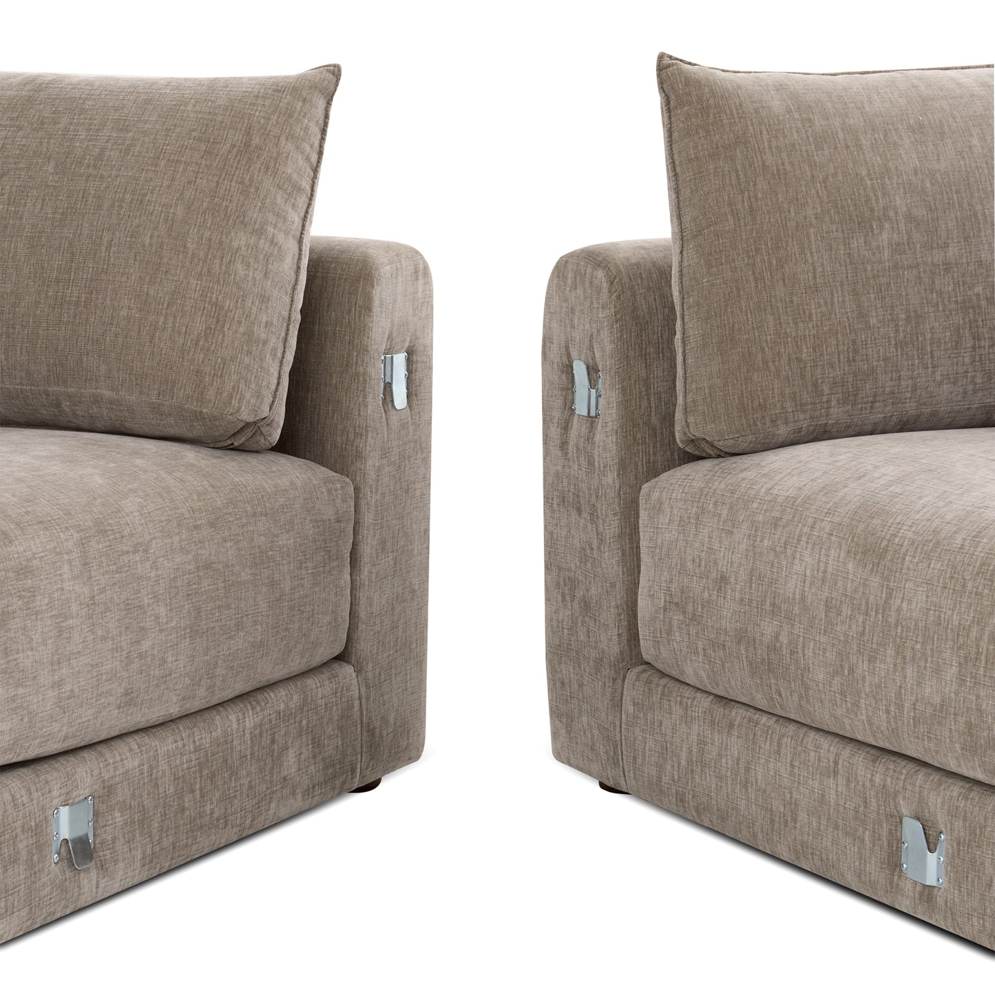 Marcel Right-Facing Corner Sectional | Taupe Brown